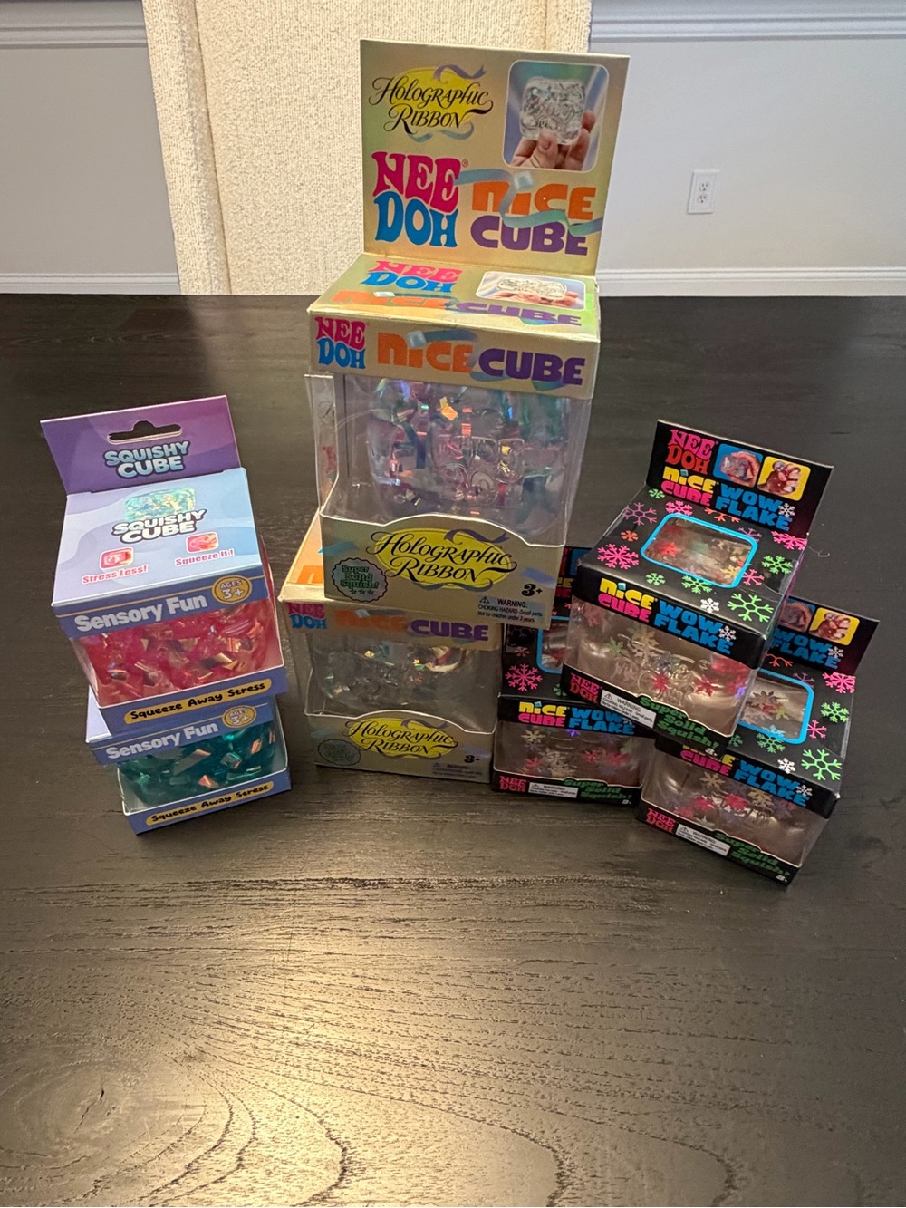 Needoh & 2 major trading squishy cubes bundle pack!!
